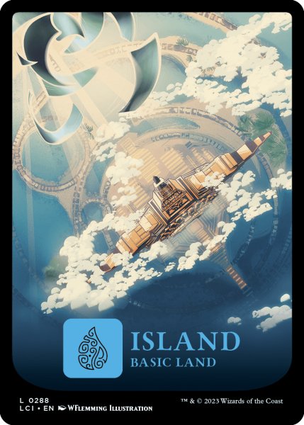 画像1: 島/Island No.288 (全面アート版) 【英語版】 [LCI-土地C] (1)