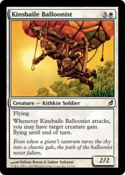 画像1: キンズベイルの風船使い/Kinsbaile Balloonist 【英語版】 [LRW-白C] (1)