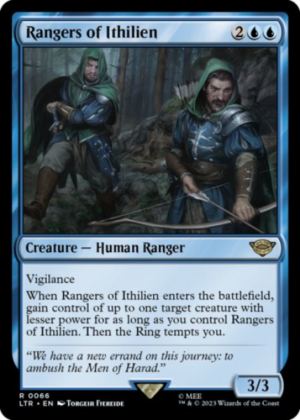 画像1: イシリアンのレンジャー/Rangers of Ithilien 【英語版】 [LTR-青R] (1)