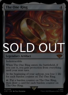 一つの指輪 拡張 3枚セット Foil】(380)□拡張アート□《一つの指輪/The One Ring》[LTR-BF
