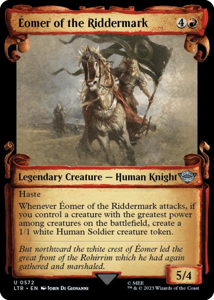 画像1: 騎士国のエオメル/Eomer of the Riddermark (ショーケース版) 【英語版】 [LTR-赤U] (1)