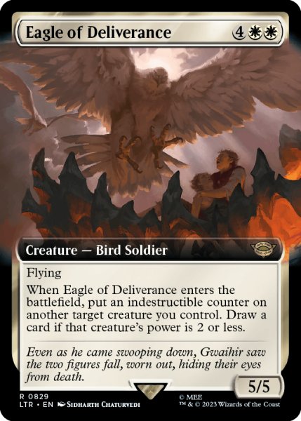 画像1: Eagle of Deliverance (拡張アート版) 【英語版】 [LTR-白R] (1)