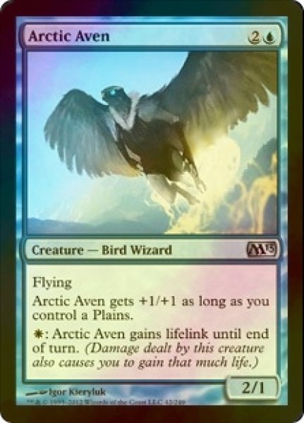 画像1: [FOIL] 極北のエイヴン/Arctic Aven 【英語版】 [M13-青U] (1)