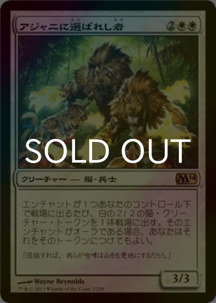 画像1: [FOIL] アジャニに選ばれし者/Ajani's Chosen 【日本語版】 [M14-白R] (1)