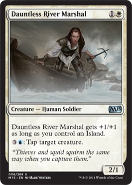 画像1: 不屈の河川司令官/Dauntless River Marshal 【英語版】 [M15-白U] (1)