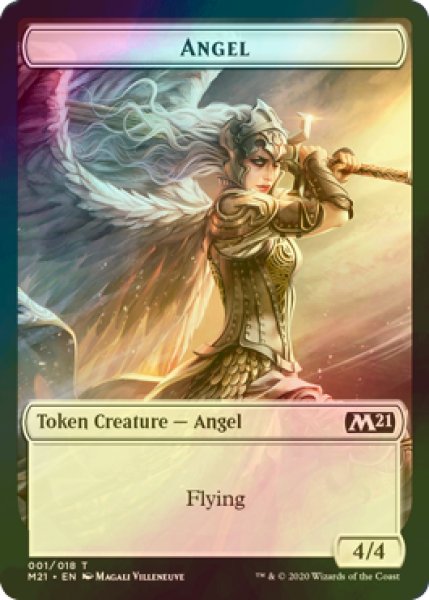 画像1: [FOIL] 天使/ANGEL 【英語版】 [M21-トークン] (1)