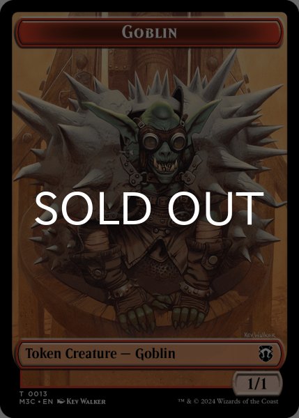 画像2: [FOIL] タルモゴイフ/TARMOGOYF & ゴブリン/GOBLIN (リップル仕様) 【英語版】 [M3C-トークン] (2)