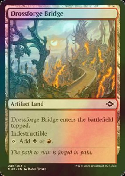 画像1: [FOIL] 鉱滓造の橋/Drossforge Bridge 【英語版】 [MH2-土地C] (1)