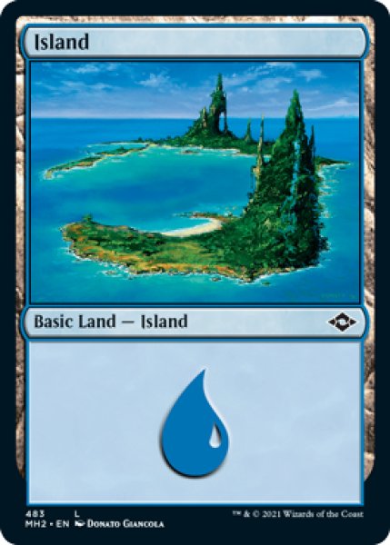画像1: 島/Island No.483 【英語版】 [MH2-土地C] (1)