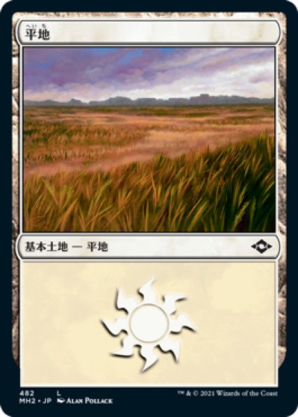 画像1: 平地/Plains No.482 【日本語版】 [MH2-土地C] (1)