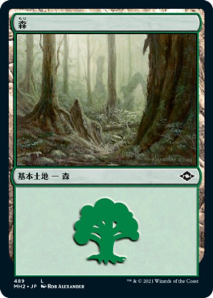 画像1: 森/Forest No.489 【日本語版】 [MH2-土地C] (1)