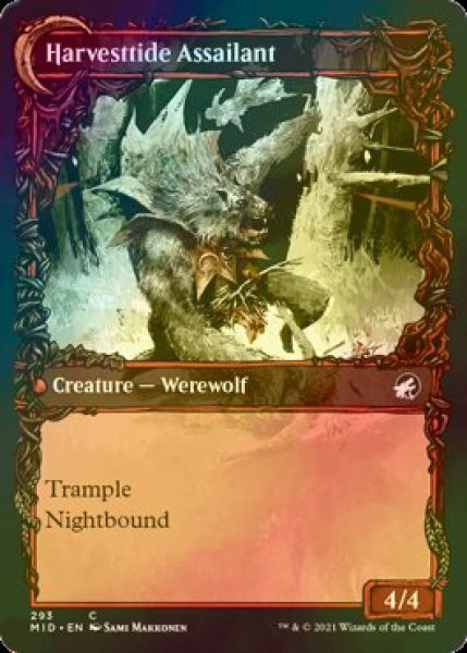 画像2: [FOIL] 収穫祭の潜入者/Harvesttide Infiltrator (ショーケース版) 【英語版】 [MID-赤C] (2)