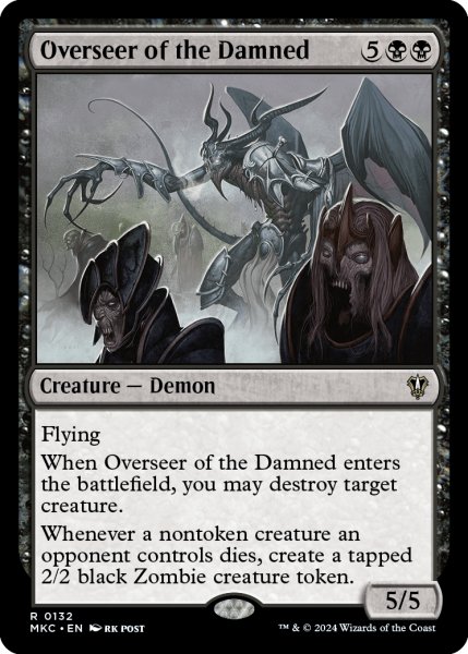 画像1: 忌むべき者の監視者/Overseer of the Damned 【英語版】 [MKC-黒R] (1)