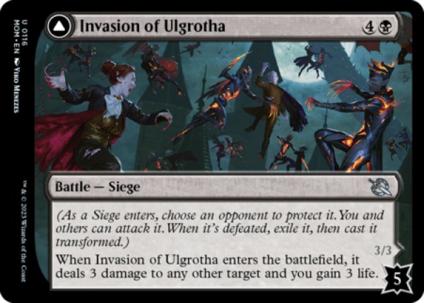 画像2: ウルグローサへの侵攻/Invasion of Ulgrotha 【英語版】 [MOM-黒U] (2)