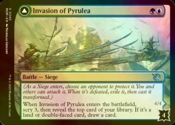 画像2: [FOIL] パイルリーへの侵攻/Invasion of Pyrulea 【英語版】 [MOM-金U] (2)