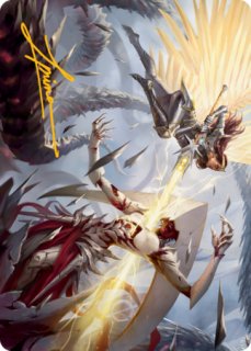 mtg 燃え立つ空軋賜 箔押しプロモfoil  neo 燃え立つ空、軋賜/Atsushi, the Blazing Sky No.010 (箔押し版