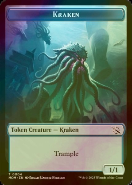 画像1: [FOIL] クラーケン/KRAKEN 【英語版】 [MOM-トークン] (1)