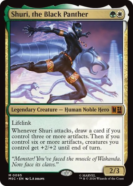 画像1: ブラックパンサー、シュリ/Shuri, the Black Panther 【英語版】 [MSC-金MR] (1)
