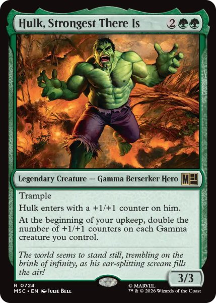 画像1: 最強はここにあり、ハルク/Hulk, Strongest There Is 【英語版】 [MSC-緑R] (1)