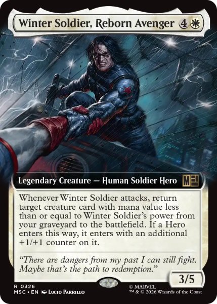 画像1: 甦ったアベンジャーズ、ウィンター・ソルジャー/Winter Soldier, Reborn Avenger (拡張アート版) 【英語版】 [MSC-白R] (1)