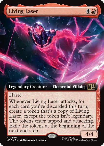 画像1: リビング・レーザー/Living Laser (拡張アート版) 【英語版】 [MSC-赤R] (1)