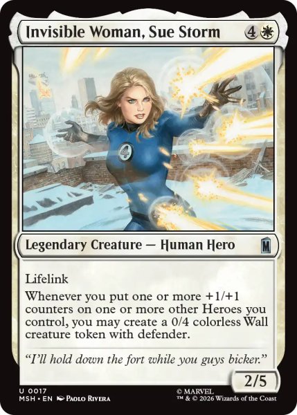 画像1: インビジブル・ウーマン、スー・ストーム/Invisible Woman, Sue Storm 【英語版】 [MSH-白U] (1)