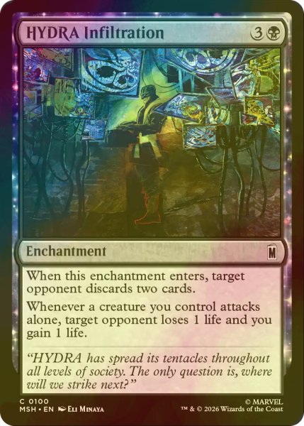 画像1: [FOIL] ヒドラの浸透/HYDRA Infiltration 【英語版】 [MSH-黒C] (1)