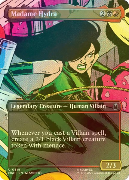 画像1: [FOIL] マダム・ヒドラ/Madame Hydra (全面アート版) 【英語版】 [MSH-金U] (1)