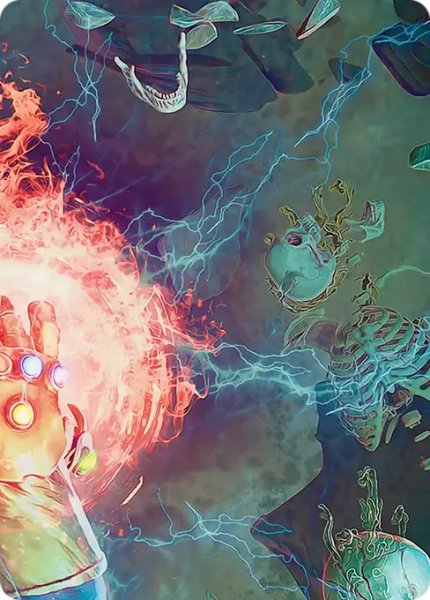 画像4: マッドタイタン、サノス/Thanos, the Mad Titan アートカード 全種セット 【英語版】 [MSH-アート] (4)