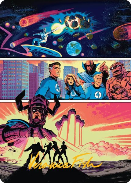 画像1: ギャラクタス襲来/The Coming of Galactus No.020 (箔押し版) 【日本語】 [MSH-アート] (1)