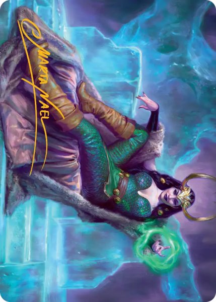 画像1: 混沌の女神、レディ・ロキ/Lady Loki, Agent of Chaos No.033 (箔押し版) 【日本語】 [MSH-アート] (1)