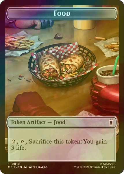 画像2: [FOIL] リバイアサン/LEVIATHAN & 食物/FOOD 【英語版】 [MSH-トークン] (2)