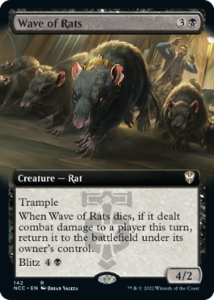画像1: 押し寄せるネズミ/Wave of Rats (拡張アート版) 【英語版】 [NCC-黒R] (1)