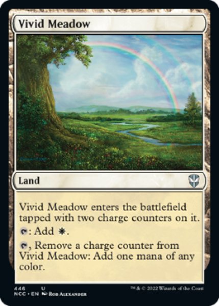 画像1: 鮮烈な草地/Vivid Meadow 【英語版】 [NCC-土地U] (1)