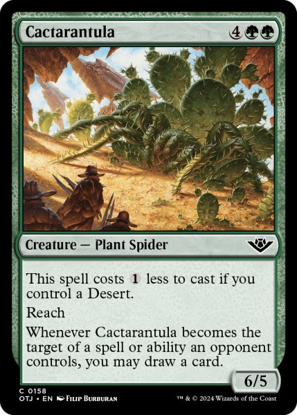 画像1: サボテンチュラ/Cactarantula 【英語版】 [OTJ-緑C] (1)