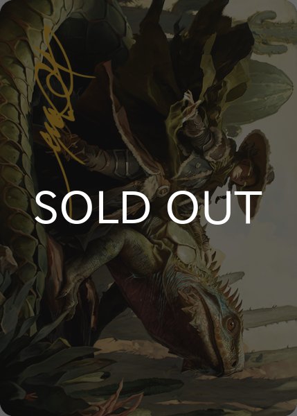 画像1: 荒野無頼団の先駆者/Outcaster Trailblazer No.014 (箔押し版) 【日本語版】 [OTJ-アート] (1)