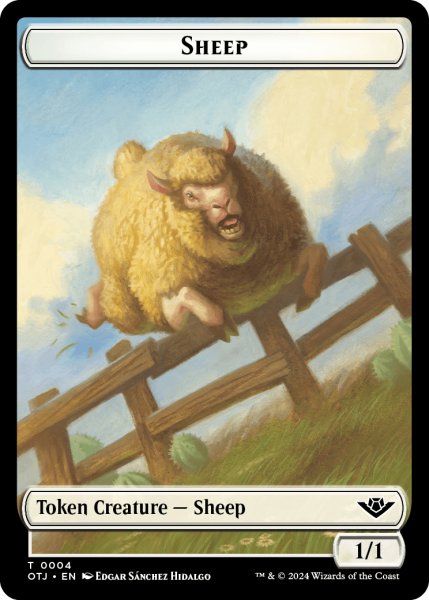 画像1: 羊/SHEEP 【英語版】 [OTJ-トークン] (1)