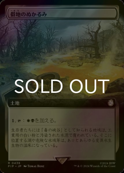 画像1: [FOIL] 僻地のぬかるみ/Desolate Mire No.438 (拡張アート版) 【日本語版】 [PIP-土地R] (1)