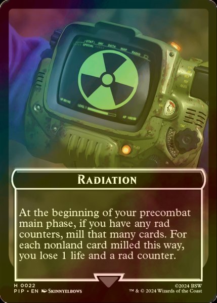 画像1: [FOIL] 放射能/RADIATION 【英語版】 [PIP-トークン] (1)