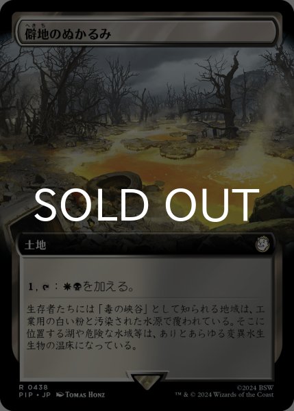 画像1: 僻地のぬかるみ/Desolate Mire (拡張アート版) 【日本語版】 [PIP-土地R] (1)