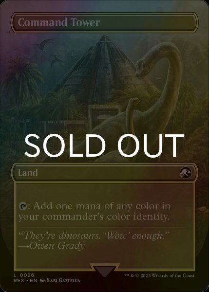 画像2: [FOIL] 統率の塔/Command Tower (全面アート版) 【英語版】 [REX-土地C] (2)