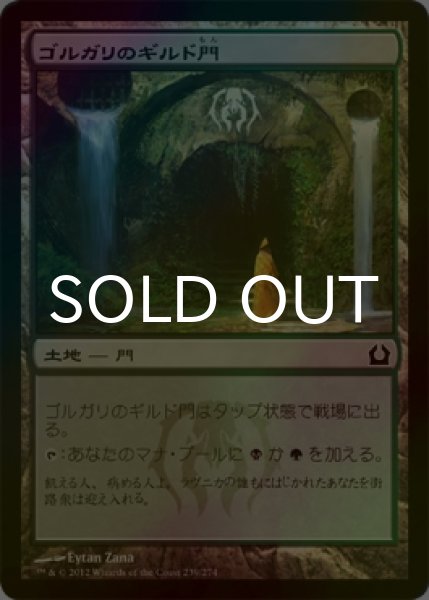 画像1: [FOIL] ゴルガリのギルド門/Golgari Guildgate 【日本語版】 [RTR-土地C] (1)