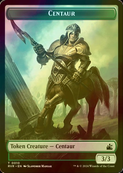 画像1: [FOIL] ケンタウルス/CENTAUR 【英語版】 [RVR-トークン] (1)