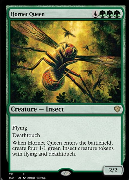 画像1: 女王スズメバチ/Hornet Queen 【英語版】 [SCD-緑R] (1)