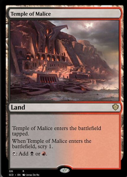 画像1: 悪意の神殿/Temple of Malice 【英語版】 [SCD-土地R] (1)
