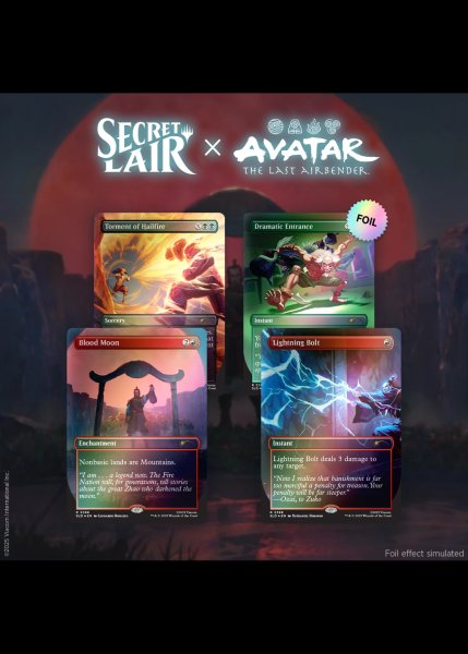 画像1: AVATAR THE LAST AIRBENDER | EVERYTHING CHANGED RAINBOW FOIL EDITION (1)