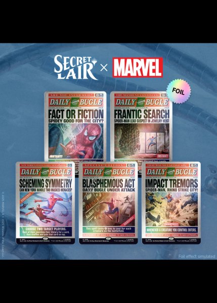 画像1: MARVEL | SPIDER-MAN: DAILY BUGLE BREAKING NEWS RAINBOW FOIL EDITION (1)