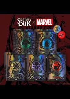 secretlair x Marvel スパイダーマン　基本土地　2セット Secret Lair x Marvel's Spider-Man Superdrop - シングルスター