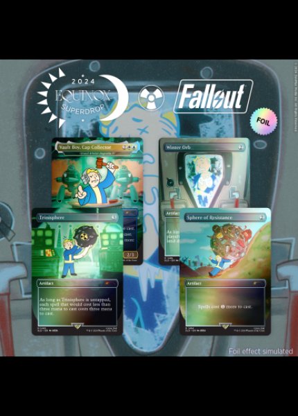 画像1: Secret Lair x Fallout: Vault Boy (プレミアム板) (1)
