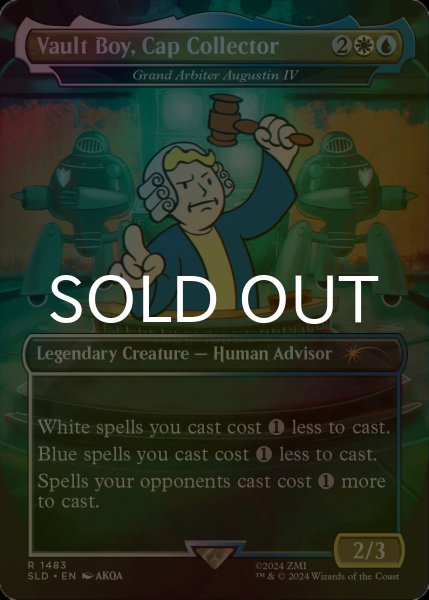 画像1: [FOIL] Vault Boy, Cap Collector 【英語版】 [SLD-金R] (1)